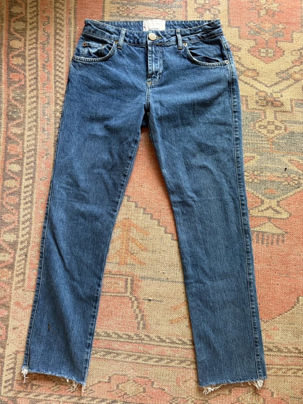 One Teaspoon Low Rise Trucker Jeans